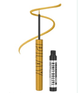 Maybelline Tattoo Liner Play Drop | So Much Egypt yellow