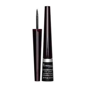 Rimmel London black Exaggerate Liquid Eyeliner- 001 Black