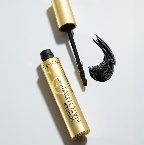 Eveline Wonder Match Voulme & length Mascara intense black