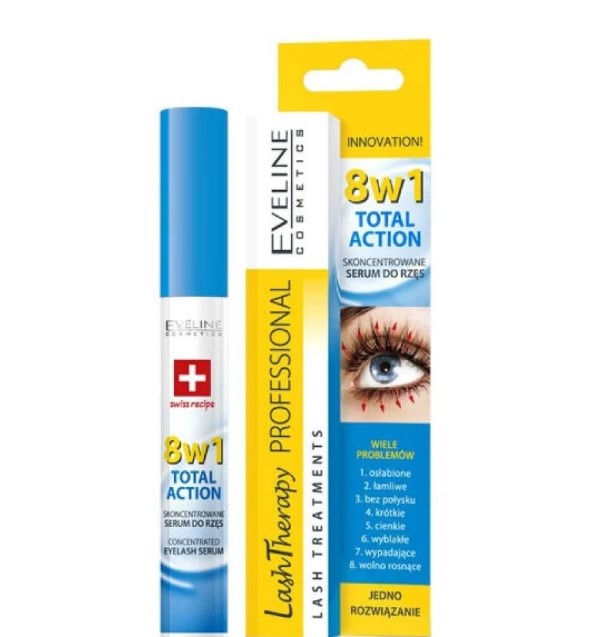 Eveline Total Action Eye lash Serum