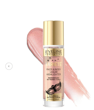 Eveline Variete Face & Body Liquid Highlighter 02 Rose Gold