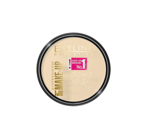 Eveline Art Professional Make-Up Anti-Shine Complex Pressed Powder 30 Ivory